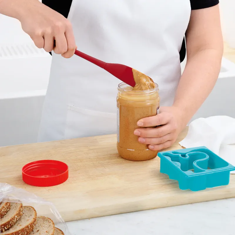 Flex-Core Silicone Jar Scraper - Cayenne