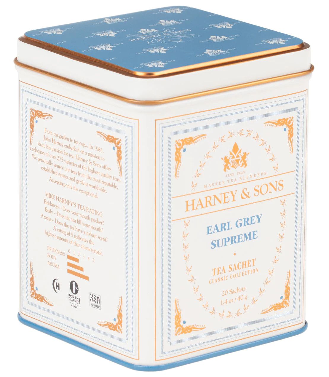 Earl Grey Supreme in White Tin