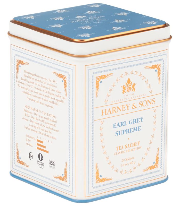Earl Grey Supreme in White Tin