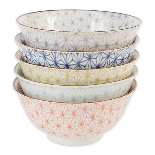 RSVP Japan Geo Bowl 6"