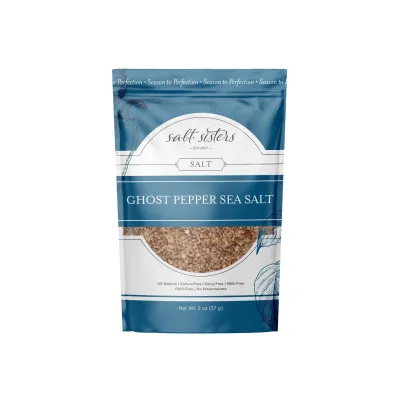 Ghost Pepper Sea Salt 2oz.