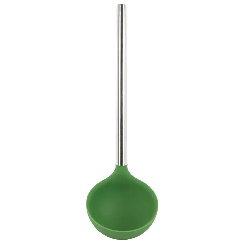 Silicone Ladle SS Handle Pesto