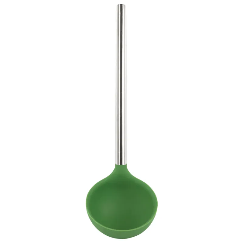 Silicone Ladle SS Handle Pesto
