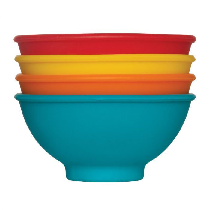 Silicone Pinch Bowls s/4