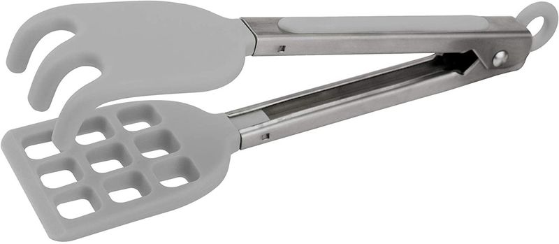 Mini Waffle Tongs - Cool Grey
