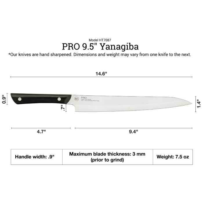 PRO Yanagiba 9.5"