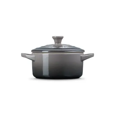 (Lg) Round Cocotte - Oyster 14oz
