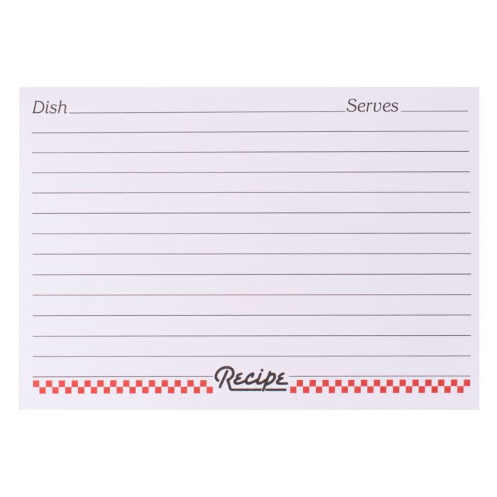 Recipe Card