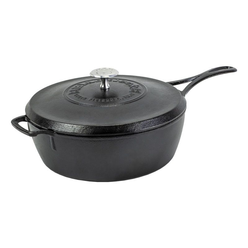 Blacklock 4Qt. Deep Skillet w/lid