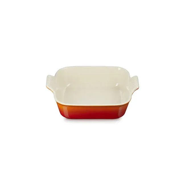 Heritage Square Dish - Flame 3 qt
