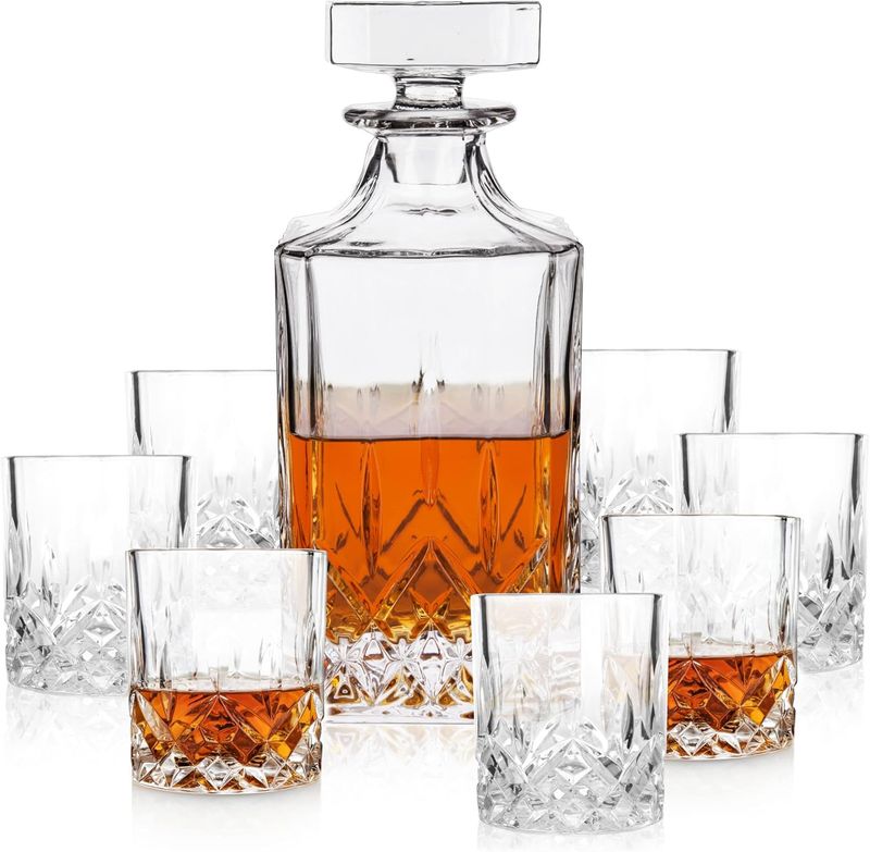 Admiral Decanter/Tumbler 8pc Set