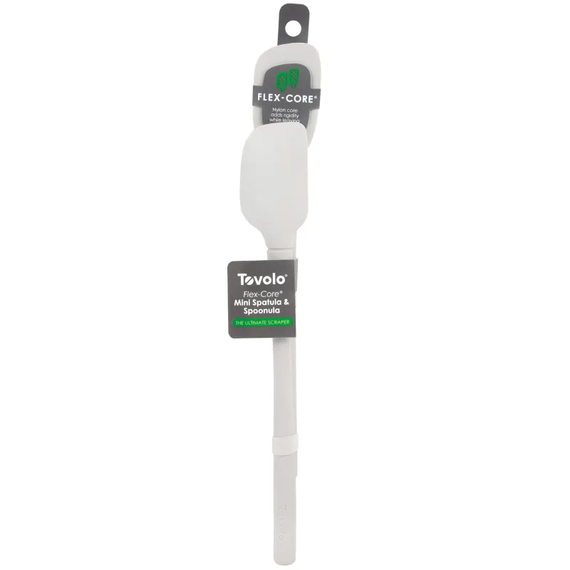 Flex-Core Silicone Mini Spatula &amp; Spoonula - Cool Gray