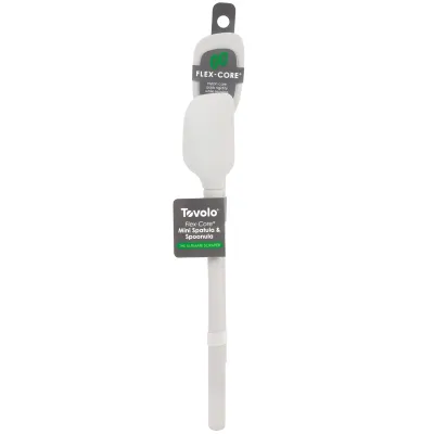 Flex-Core Silicone Mini Spatula &amp; Spoonula - Cool Gray
