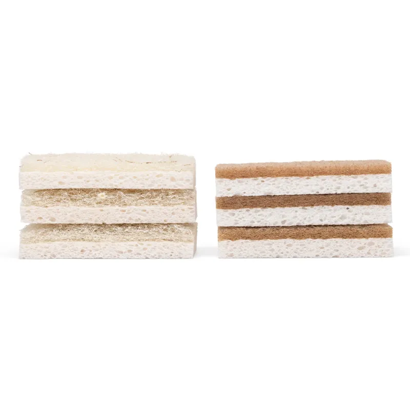 Nutcase Scrubber Sponges s/6