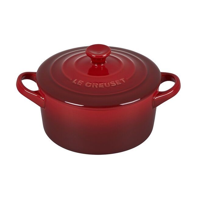 Mini Round Cocotte - Cerise