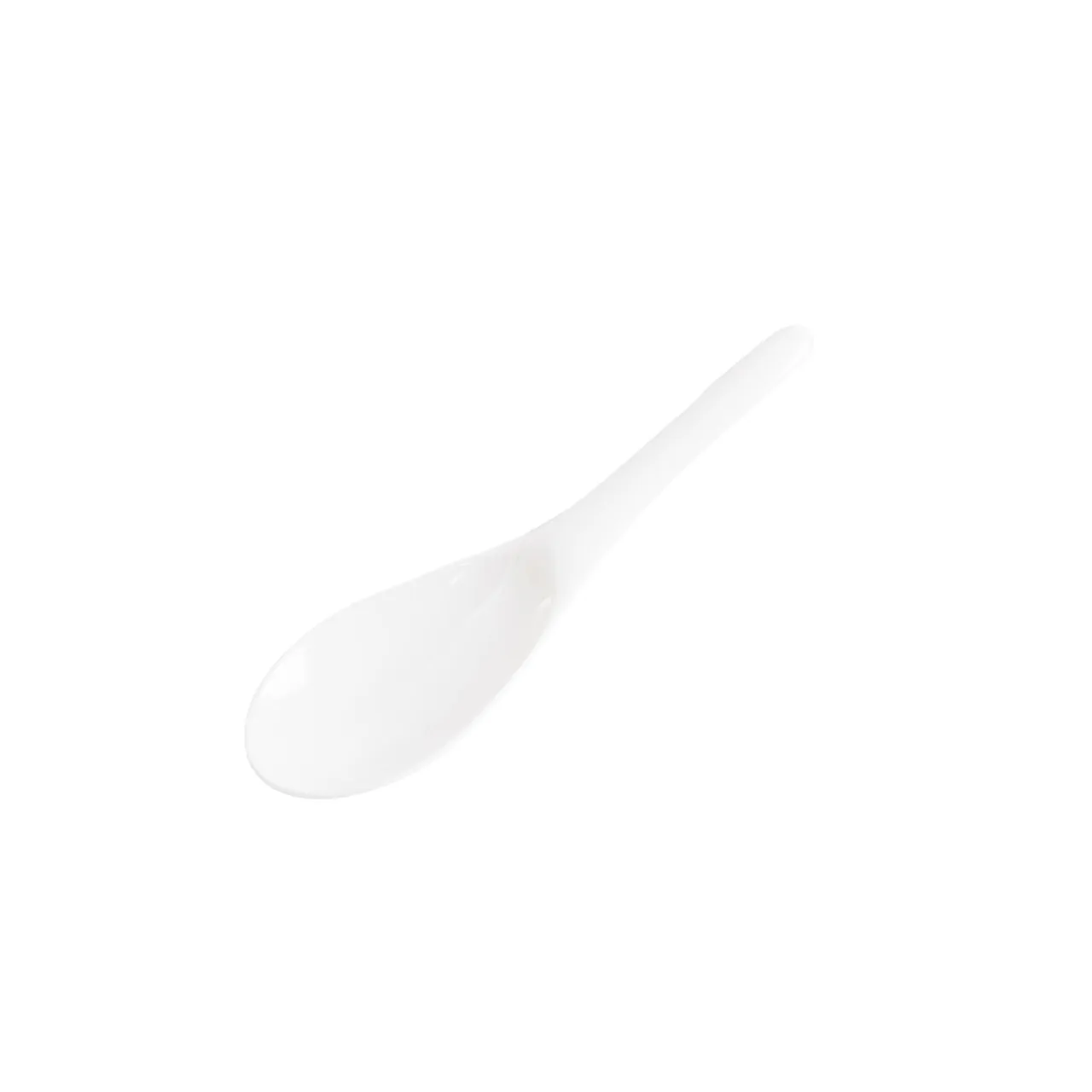 Melamine Rice/Wok Spoon 8 1/4" White
