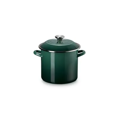 Enamel Steel Stockpot - Artichaut 8Qt