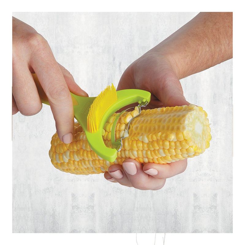 Corn Zipper w/Silk Brush