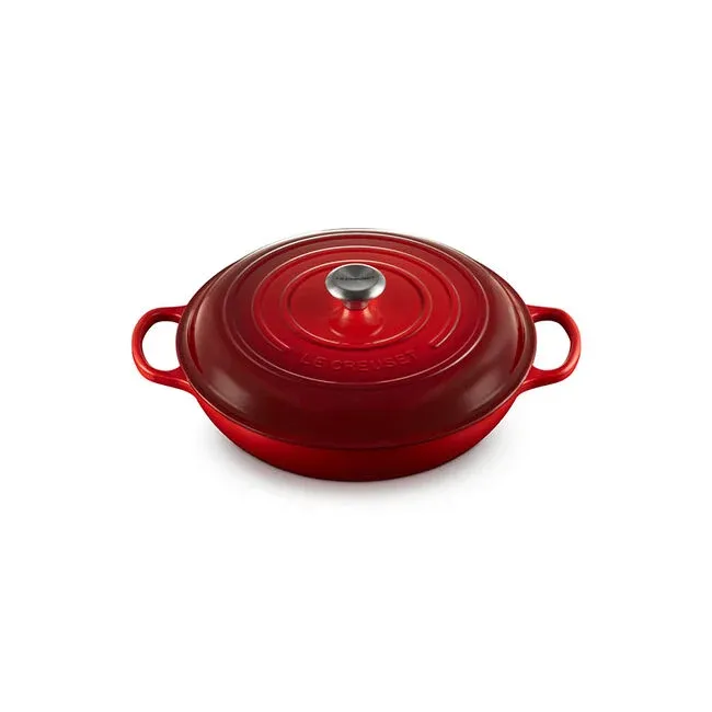 Signature Braiser - Cerise 5 qt