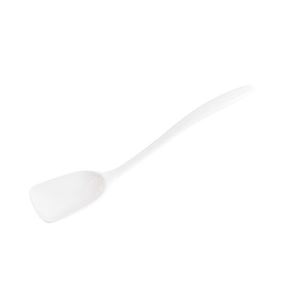 Melamine Wide Angle Spoon 11" White