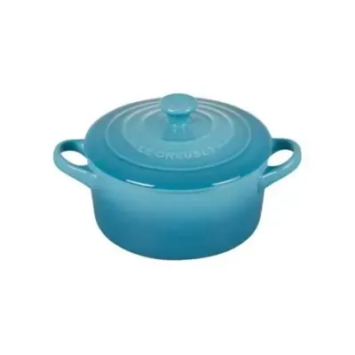 (Lg) Round Cocotte - Caribbean 14oz