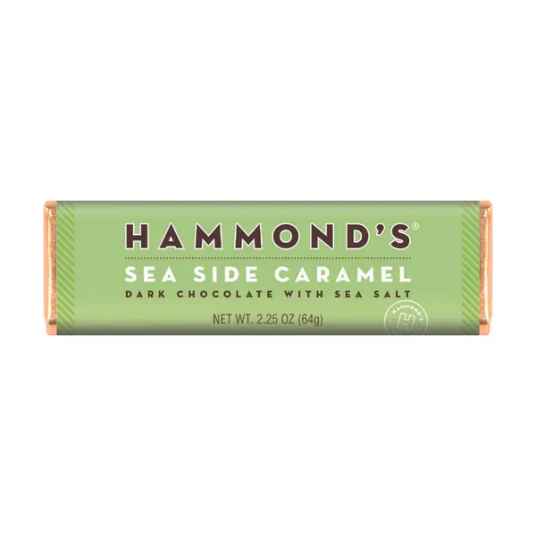 Sea Side Caramel Dark Chocolate Bar