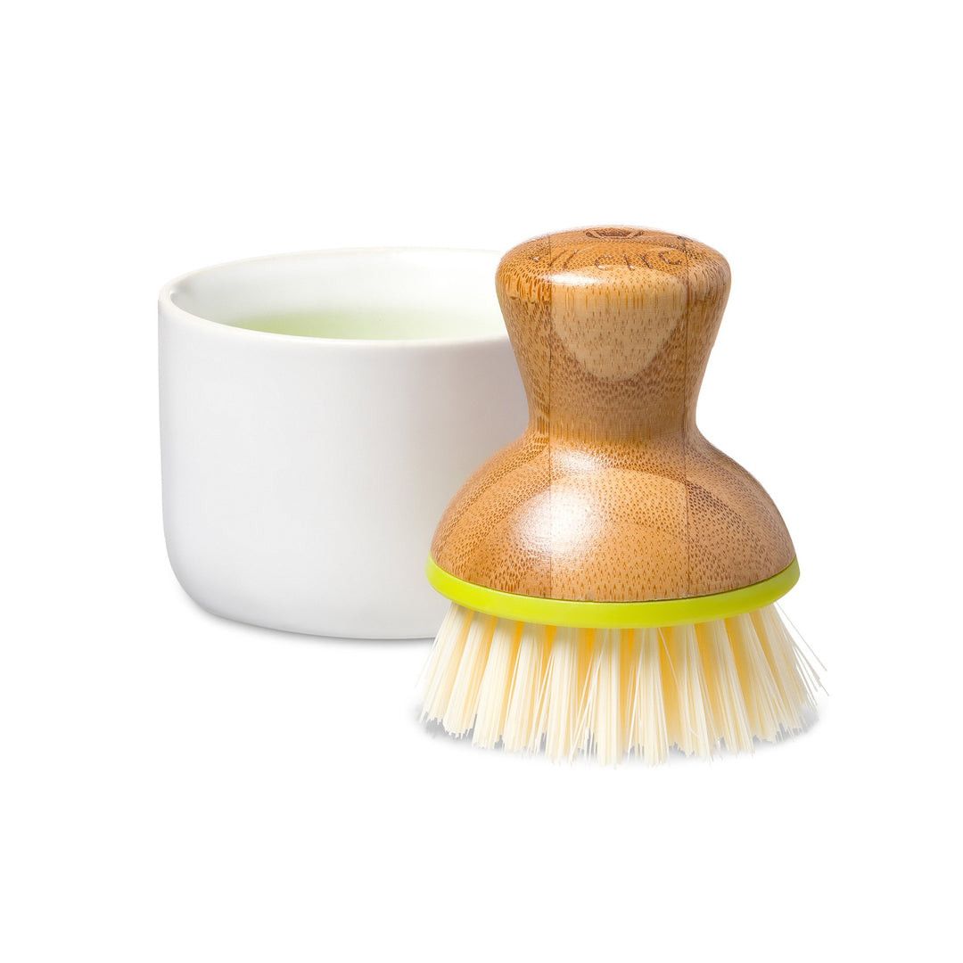 Bubble Up Brush &amp; Dish White