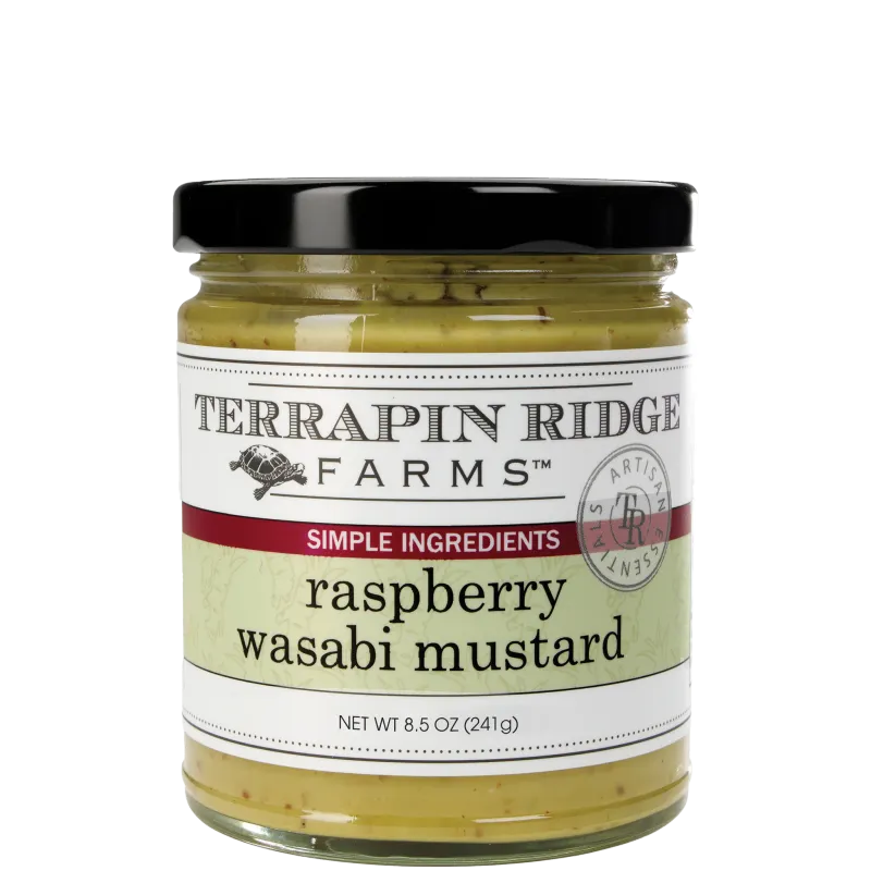Raspberry Wasabi Mustard