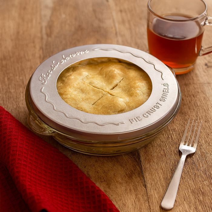 5" Mini Pie Crust Shield