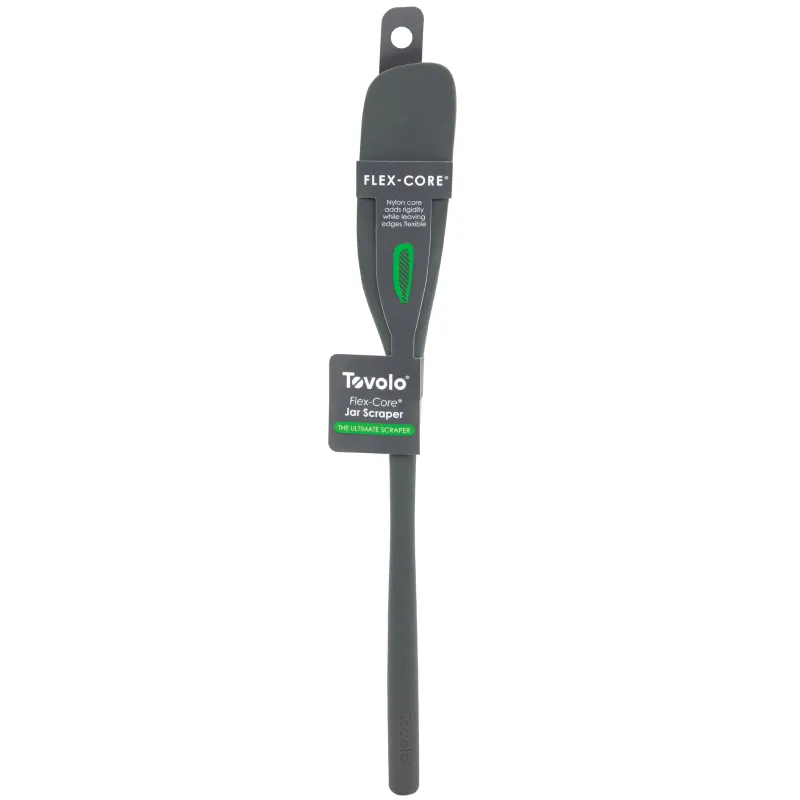 Flex-Core Silicone Jar Scraper - Charcoal