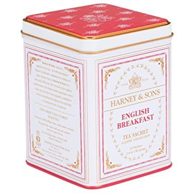 Classic English Breakfast in White Tin