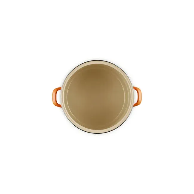 Enamel Steel Stockpot - Flame 10Qt