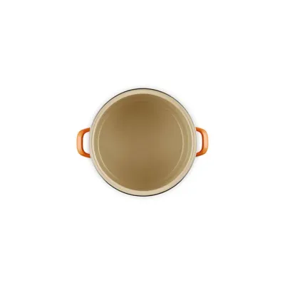Enamel Steel Stockpot - Flame 10Qt