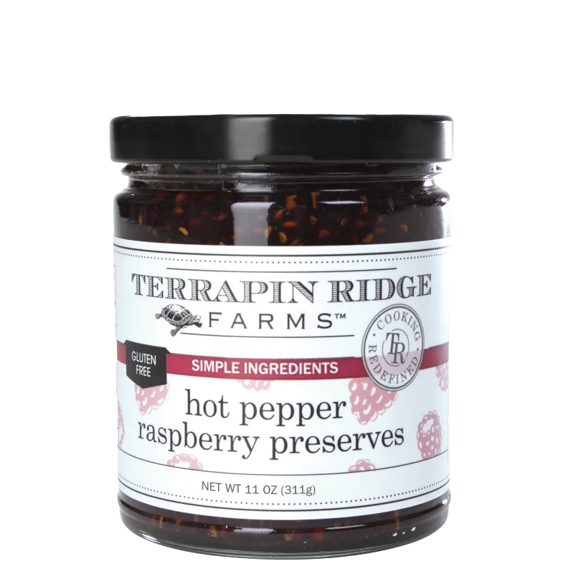 Hot Pepper Raspberry Preserves