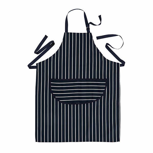 Butcher's Stripe Navy Apron