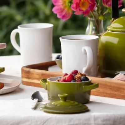 Mini Round Cocotte - Olive