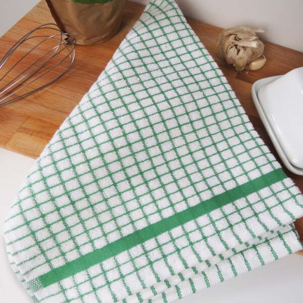 Poli Dri Tea Towel Green