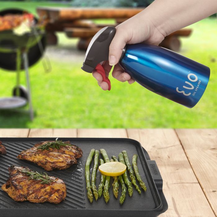 EVO Oil Sprayer SS Blue 16oz