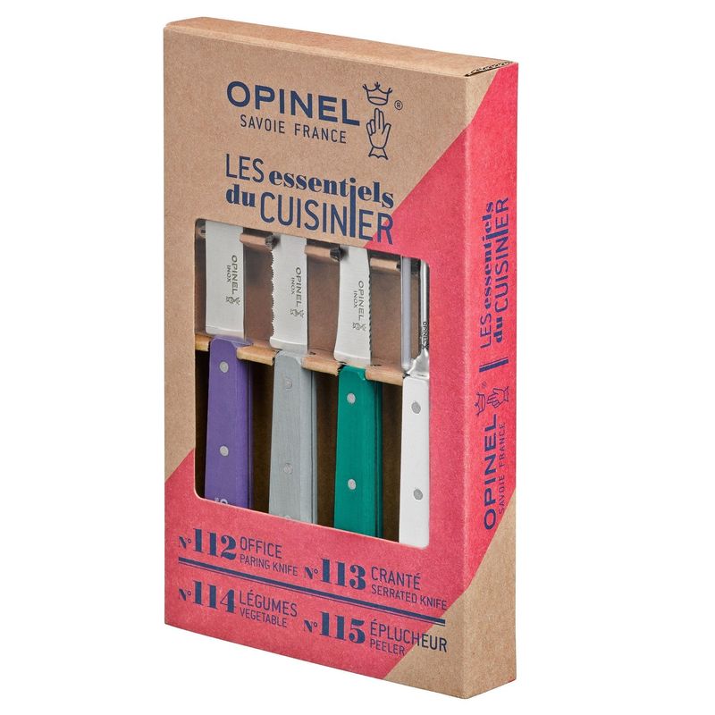 Opinel 4-pk Les Essentials Art Deco