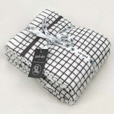 Poli Dri Tea Towel Grey