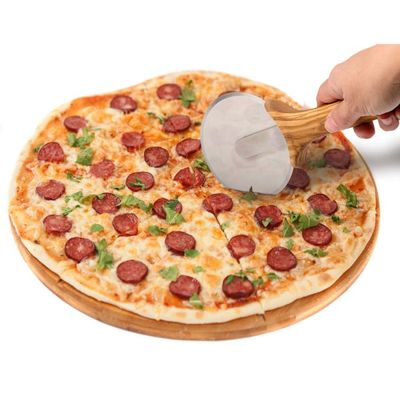 Olivewood Pizza Cutter