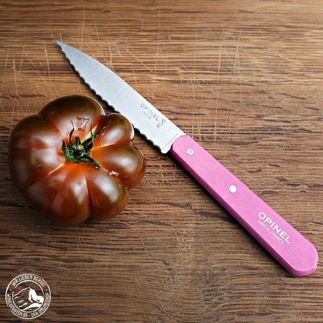 n113 Serrated Paring - Pink