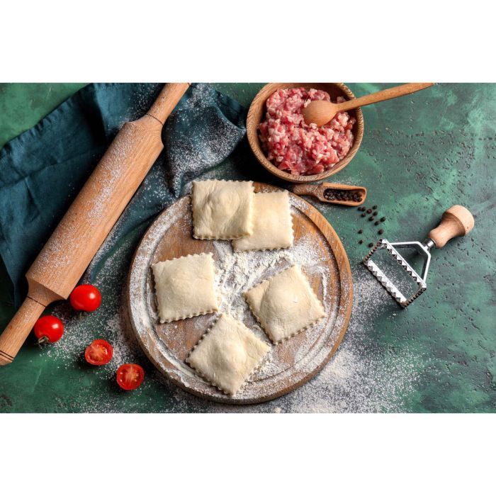 HIC Ravioli Square Stamp