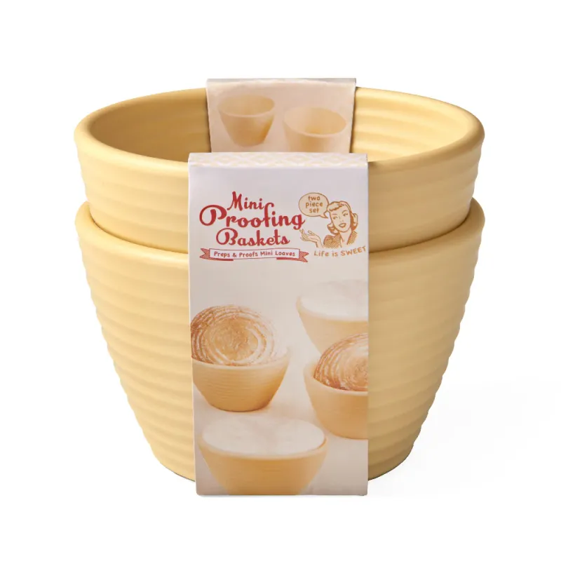 Mini Proofing Baskets s/2