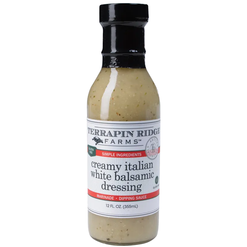 Creamy Italian White Balsamic Dressing