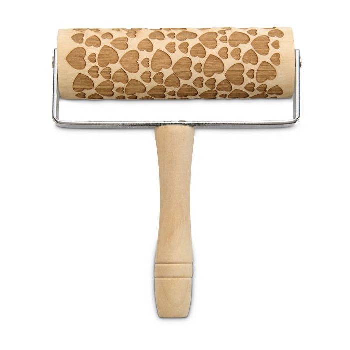 Mini Rolling Pin Hearts