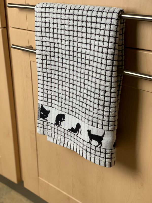 Poli Dri Tea Towel Cat
