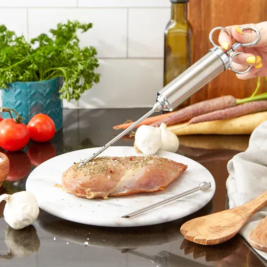 SS Marinade Injector