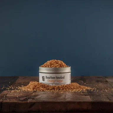 Bourbon Smoked Orange Sugar