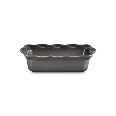 Heritage Fluted Loaf Pan - Oyster
